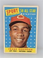 1958 Topps Sport Magazine Frank Robinson #484