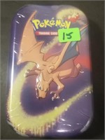 SEALED POKEMON TIN WITH PACKS INSIDE