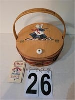 Longaberger Basket 1992 Crisco American Cookie