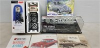 6PC MISC. MODEL & DRAGSTER DISPLAY & WATER TOWER