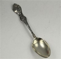 MANCHESTER Mfg Co. STERLING SILVER IOWA SPOON