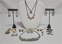 Vintage Earrings & Single Earrings, Necklaces