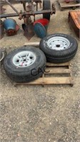 Lot of 2 New Goodyear Wrangler Radial Tires
