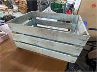 Aqua Wood Crate