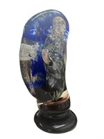 Signed David Hopper Glass Sculpture