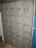 Metal Lockers 45 x12 x 60 inch