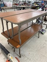 Folding Tables / Stools 47 x 12 x 18