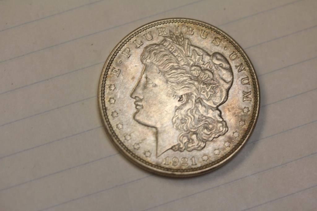 1921-D Morgan Silver Dollar