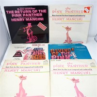 Big lot of Pink Panther Soundtrack LP Records