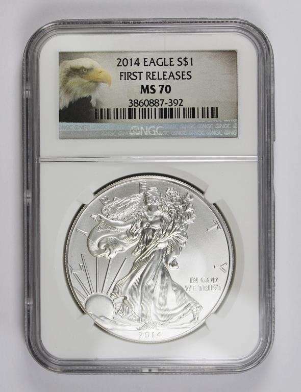 2014 AMERICAN SILVER EAGLE