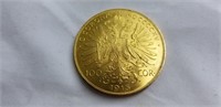 1915 Corona Austrian gold 33.88g