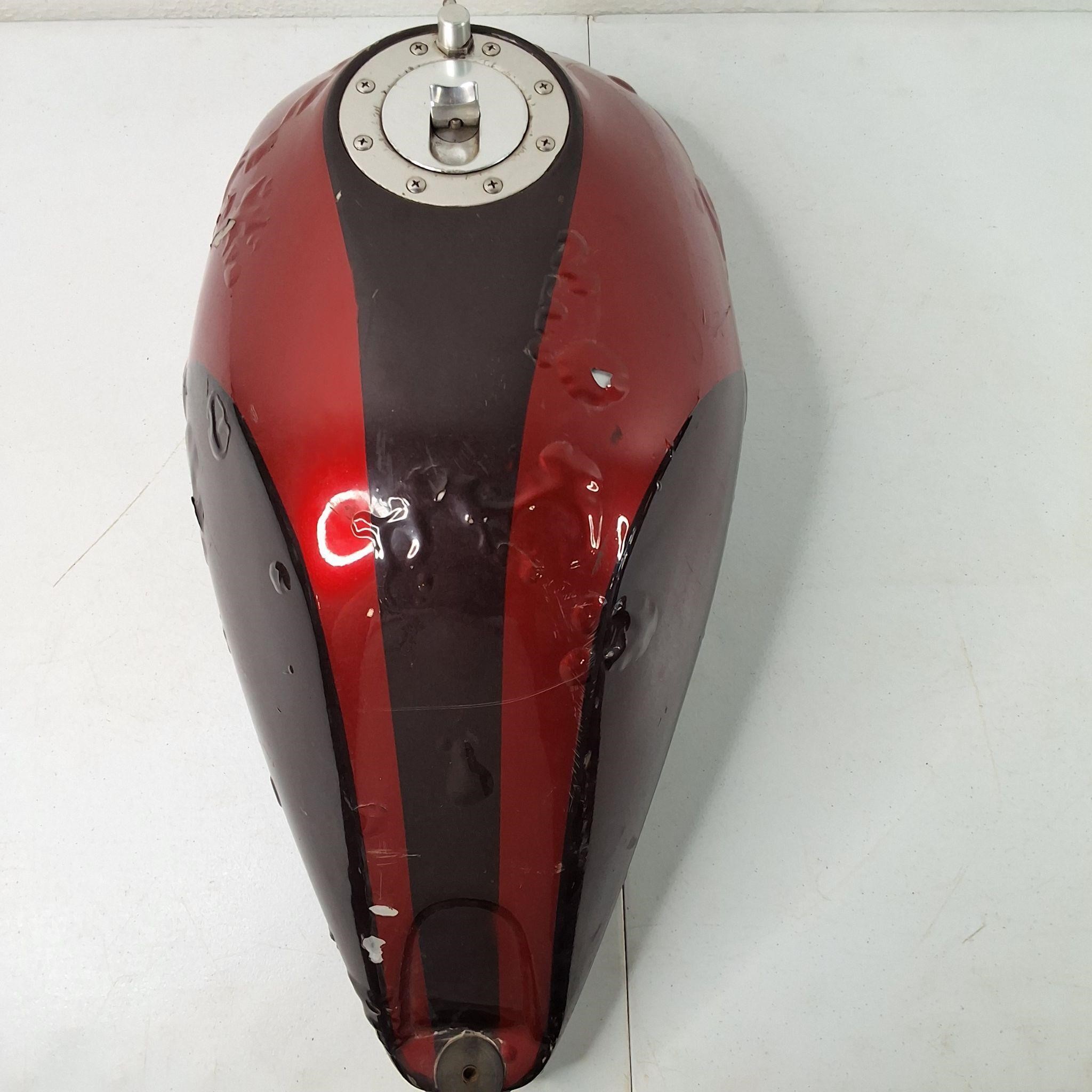 VINTAGE MOTORCYCLE GAS TANKS-COVERS AND MORE