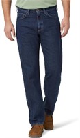 (new)Wrangler Mens Classic 5-Pocket Relaxed Fit