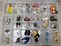 (27) Clip-on Costume Jewelry Earring Pairs