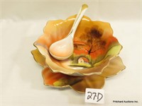 3 Piece Noritake China Mayonnaise Set