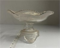 Vintage glass candy bowl