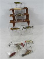 (10) VINTAGE FISHING LURES: