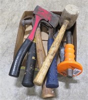 Lot - Hammers, Chisels, Etc.