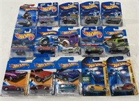 (15) New Sealed Hot Wheels Car Toys (1999-2011)