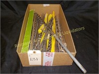 BOX OF WOOD BITS