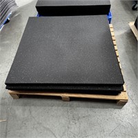 Brand New Grey Fleck Rubber Flooring x10