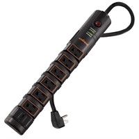 New Rotating Plug Surge Protection Power Strip -