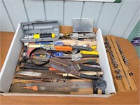 Assorted Hand Tools & Sockets