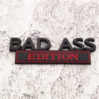 Bad Ass Edition Trunk Badge Sticker x2