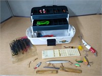 FLAMBEAU TACKLE BOX WITH TACKLE