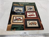 Vintage Autos Cross Stitch Book
