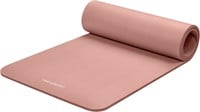 Solana Yoga Mat 1/2" Thick w/Nylon Strap