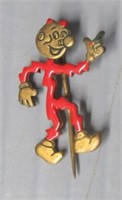 Rare OK Man Pin. Original. Vintage.