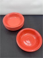 5 Fiesta fiesta ware berry bowls Homer Laughlin