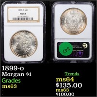 1899-o Morgan $1 Graded ms63