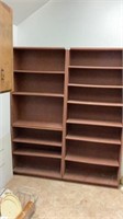 2) Bookshelves 31.5"x10.5"x72"