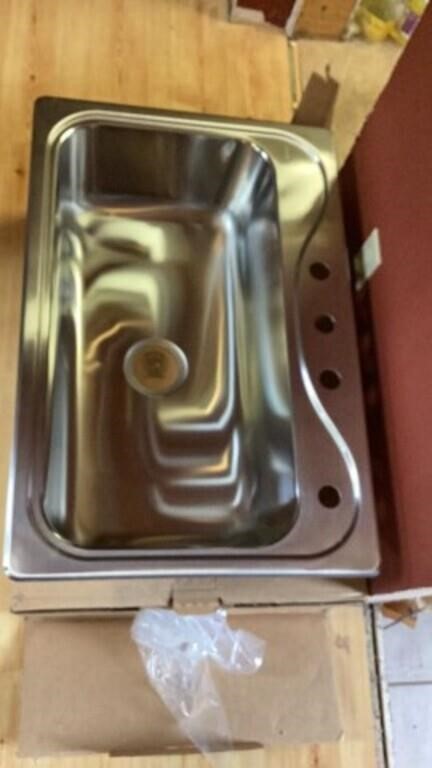 Stainless Steel Kitchen Sink 33x22