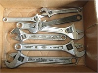 Assorted Crescent Wrenches/
