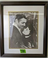 Gone With The Wind Framed Picture 18x21"