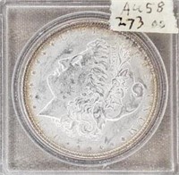 1900P    Morgan Silver Dollar-MS61