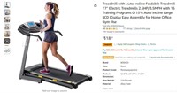 E6635 17 Treadmill w/ Auto Incline 2.5HP/8.5MPH