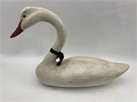 Carved Wood Swan, @ 28 x 20in