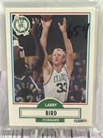 Larry Bird Fleer #8 1990 Basketball Card