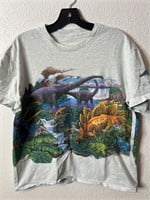 Vintage Habitat Wrap Around Dinosaurs Shirt