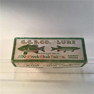 FISHING LURE BOX ONLY VINTAGE