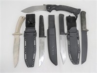 (5) Cold Steel Tactical Knives – Drop Forged
