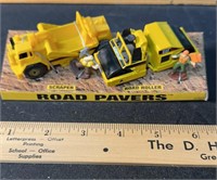 Caterpillar Road Paver Toy Trucks