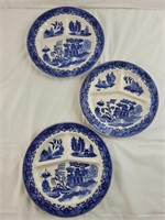 Blue Willow Made an occupied Japan divided plates