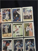 Collection of18 Baseball Cards Reproductions