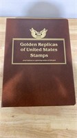 Golden Replicas of US Stamps