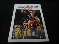 Michael Jordan signed basketball card COA